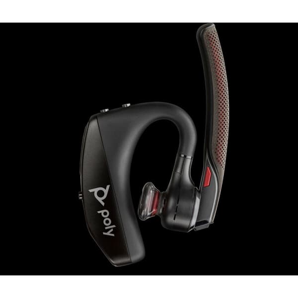 Kuulokkeet mikrofonilla Poly 7K2E1AA Musta
