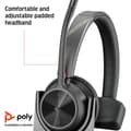 Miniatyrbillede 5 af 11: Hovedtelefoner Poly 77Y93AA Sort