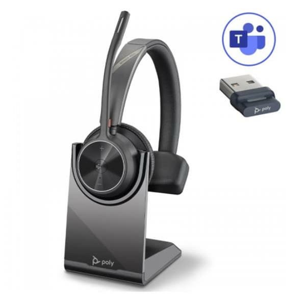 Hovedtelefoner Poly 77Y93AA Sort