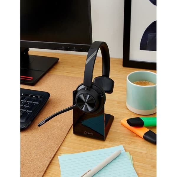 Hovedtelefoner Poly 77Y92AA Sort