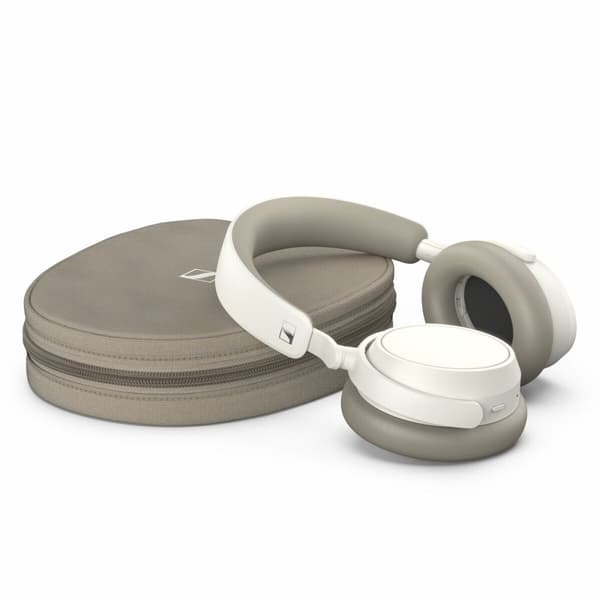 Hovedtelefoner med mikrofon Sennheiser AccentumPlus Hvid