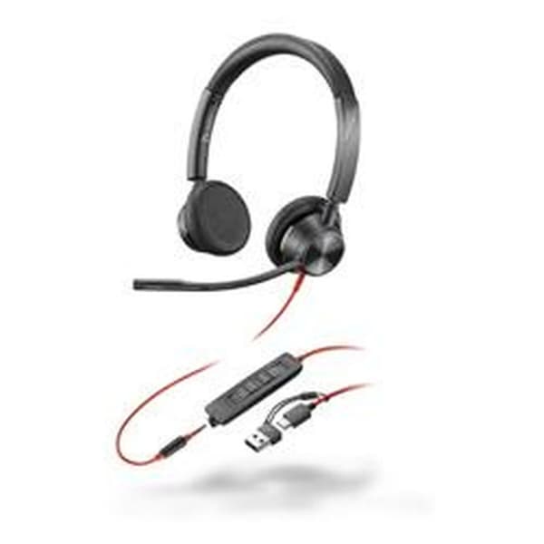 Hovedtelefoner Poly 8X222AA Sort