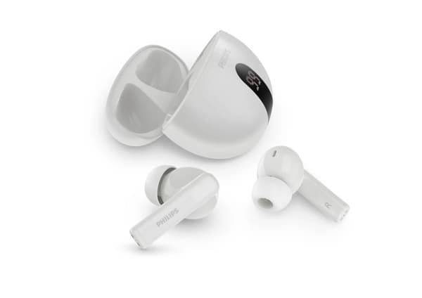 Philips TAT2520WT/00, Trådløs, 20 - 20000 Hz, Opkald/musik, 40 g, Headset, Hvid