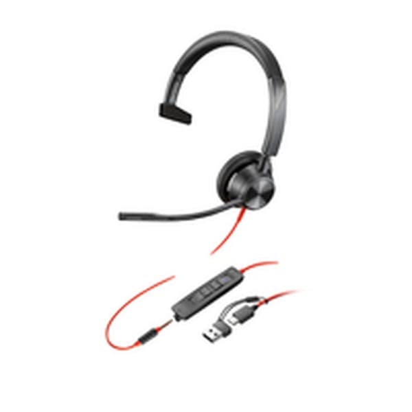 Hovedtelefoner Poly 8X218AA Sort