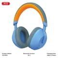 Miniatyrbillede 4 af 6: XO BE49 Bluetooth 5.3 Trådlösa Hörlurar – 40mm Driver, 10m Räckvidd – Blå