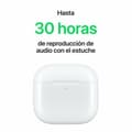 Miniatyrbillede 6 af 8: Bluetooth hovedtelefoner Apple AirPods 4 Hvid