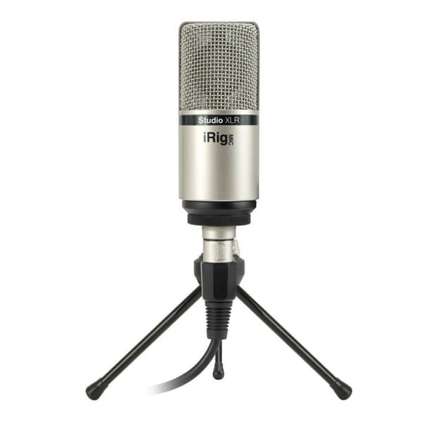 Mikrofon IK Multimedia IP-IRIG-MICSTDXLR-IN Silvrig