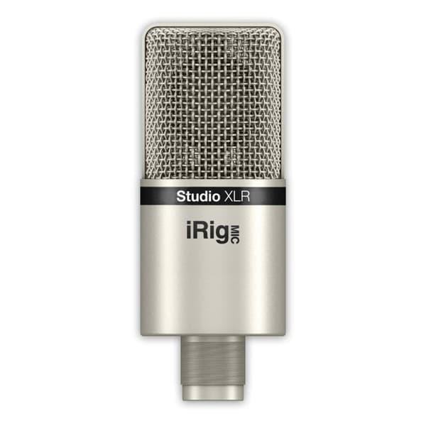 Mikrofon IK Multimedia IP-IRIG-MICSTDXLR-IN Silvrig