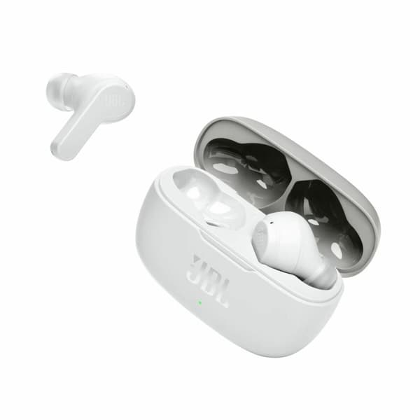 Bluetooth Hörlurar med Mikrofon JBL JBLW200TWSWHT Vit