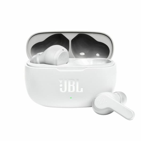 Bluetooth Hörlurar med Mikrofon JBL JBLW200TWSWHT Vit