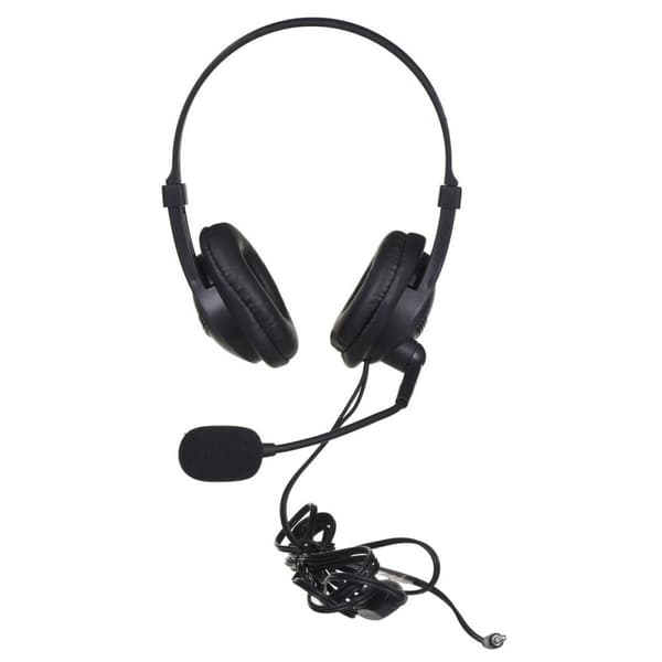 Hovedtelefoner med mikrofon Ibox W1MV Sort