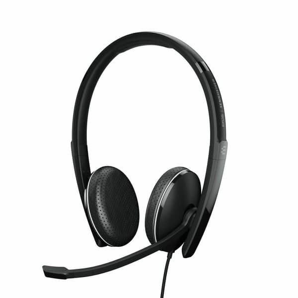 Hovedtelefoner med mikrofon Epos Adapt 165T Sort