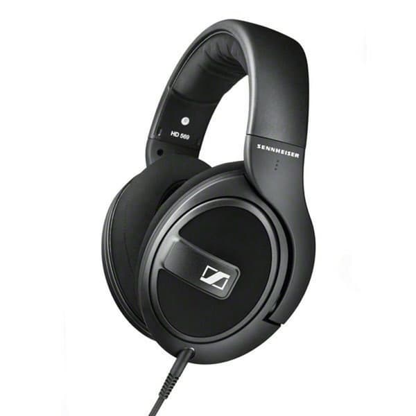 Hovedtelefoner med mikrofon Sennheiser HD 569 Sort