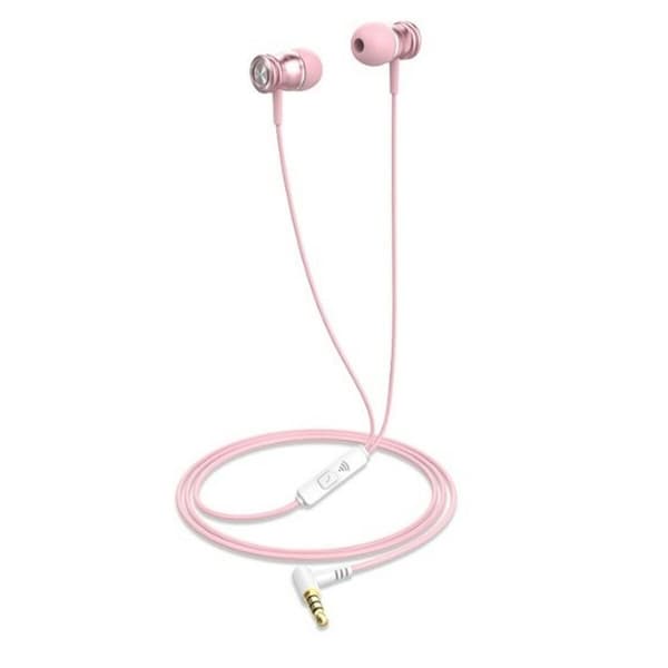 Hovedtelefoner med mikrofon Havit E303P Pink
