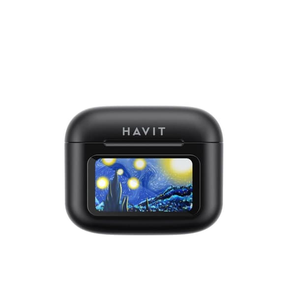 Hovedtelefoner Havit TW956black Sort