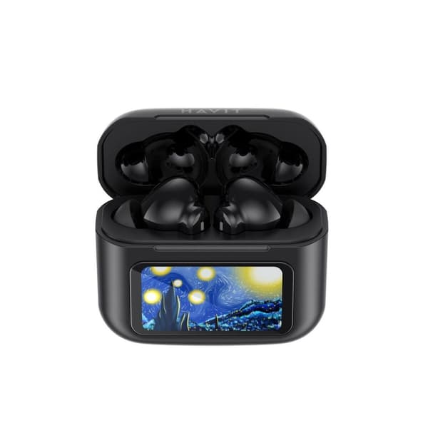 Hovedtelefoner Havit TW956black Sort