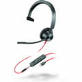Miniatyrbillede 2 af 7: Hovedtelefoner Poly 8X218AA Sort