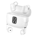 Miniatyrbillede 1 af 10: 2 Par Trådløse Hovedtelefoner Bluetooth 5.3 In-Ear Sportshovedtelefoner med Støjreduktion - Hvide