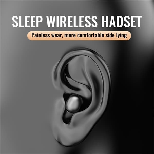 Trådløse hovedtelefoner In-Ear HiFi Stereolyd Bluetooth -Sleep HD Baslyd - Hvid