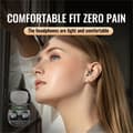Miniatyrbillede 9 af 11: Trådløse hovedtelefoner In-Ear HiFi Stereolyd Bluetooth -Sleep HD Baslyd - Hvid