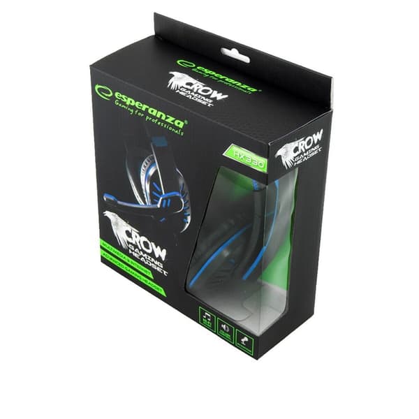 Gaming headset med mikrofon Esperanza EGH330B