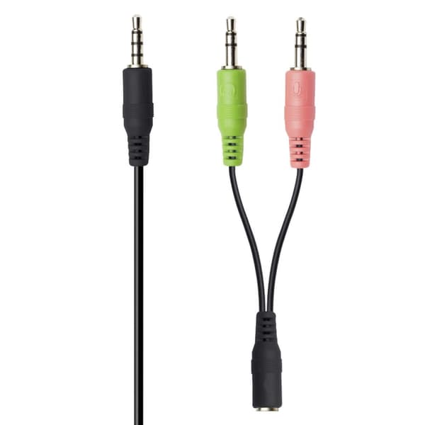 Hovedtelefoner med mikrofon Trust 24659 Sort