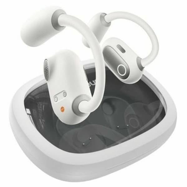 Hovedtelefoner med mikrofon Baseus A00073200213-00 Hvid