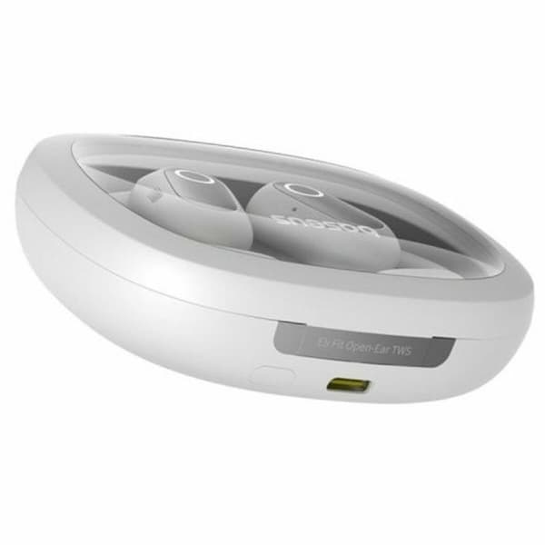 Hovedtelefoner med mikrofon Baseus A00073200213-00 Hvid