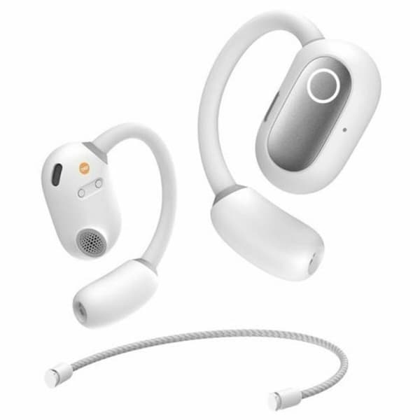 Hovedtelefoner med mikrofon Baseus A00073200213-00 Hvid