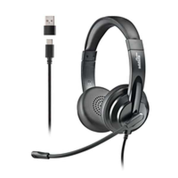Hovedtelefoner NGS VOX605USBC Sort