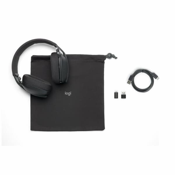 Bluetooth-hovedtelefoner Logitech Grå Grafit