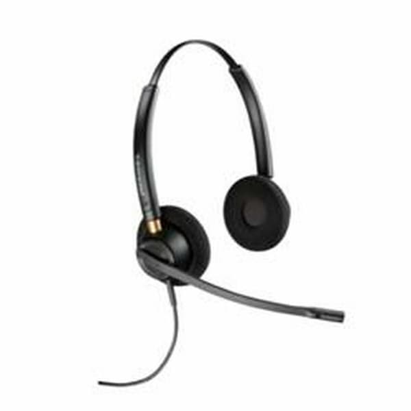Hovedtelefoner med mikrofon Poly 783P7AA#ABB Sort
