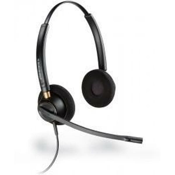 Hovedtelefoner med mikrofon Poly 783P7AA#ABB Sort