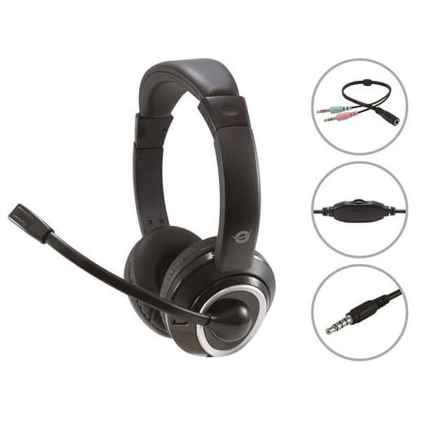 Hovedtelefoner med mikrofon Conceptronic 120838707101