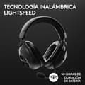 Miniatyrbillede 4 af 9: Hovedtelefoner Logitech PRO X 2 Sort