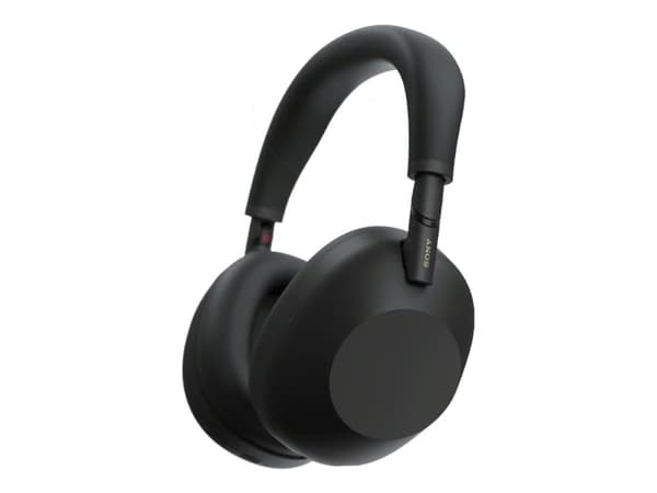Sony WH-1000XM6 - Hörlurar med mikrofon - fullstorlek - Bluetooth - trådlös, kabelansluten - aktiv brusradering - 3,5 mm kontakt - ljudisolerande - s