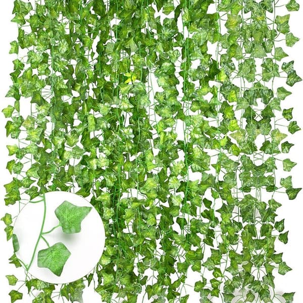 6 Meter Ivy Garland - Grønn og vedlikeholdsfri