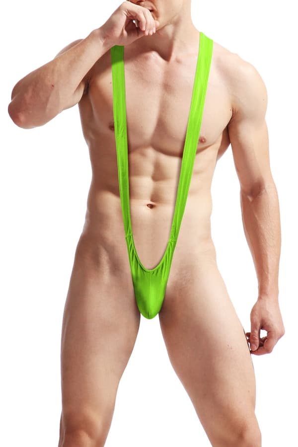 Borat Mankini - Neongrön