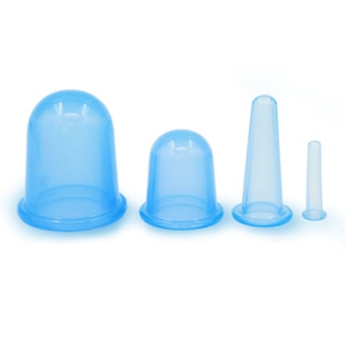 Koppning - vakuumkoppar för massage / cellulitbehandling 4-pack