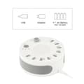 Pikkukuva 4 / 5: Sleep Easy White Noise Machine, jossa on 9 rentouttavaa äänitilaa