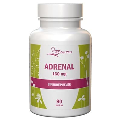 Alpha Plus Adrenal 160mg, 90 caps