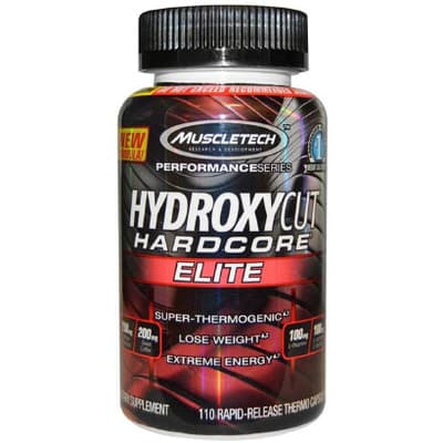 Muscletech Hydroxycut Hardcore Elite, 110 caps