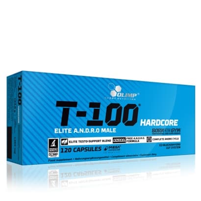 Olimp T-100 Hardcore, 120 caps