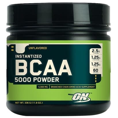 Optimum Nutrition BCAA 5000 Powder, 336g