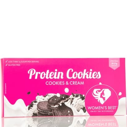 Womens Best Protein Cookies, Cookies & Cream