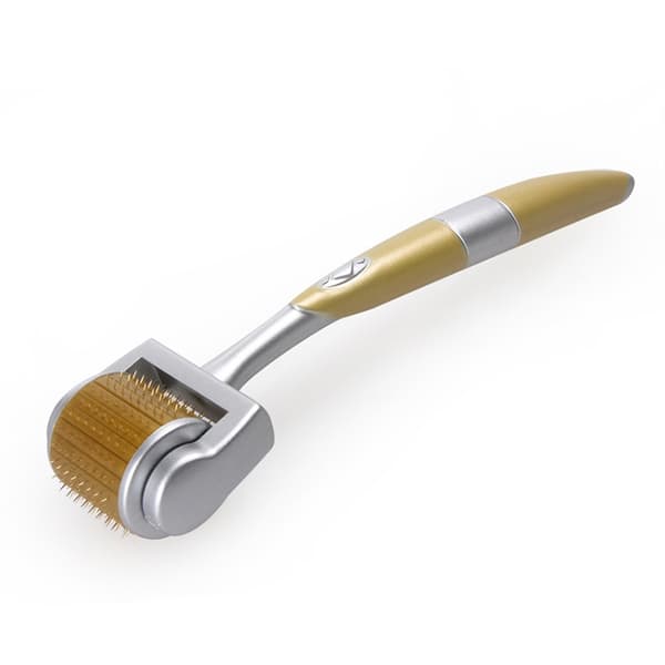 Dermaroller / Skin roller 0,5 mm - mikroneedlingværktøj med nåle i kirurgisk stål