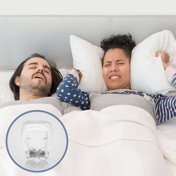 InnovaGoods Magneettinen kuorsausta estävä nenäklipsi