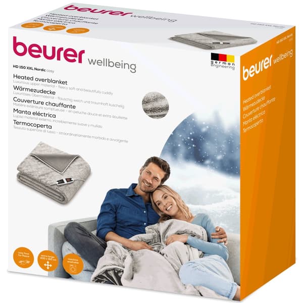 Beurer Värmefilt – Extra stor HD 150 XXL Nordic
