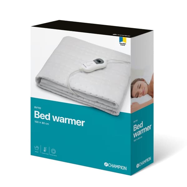 Champion Bäddvärmare 150x80cm – Vit