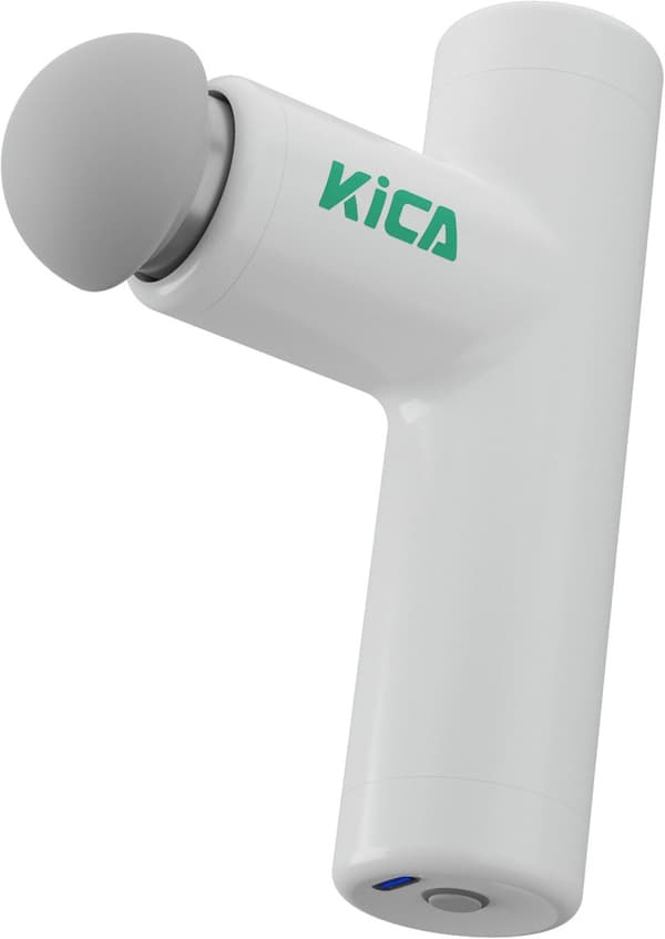 Vibrating gun massager KiCA Mini C (white)